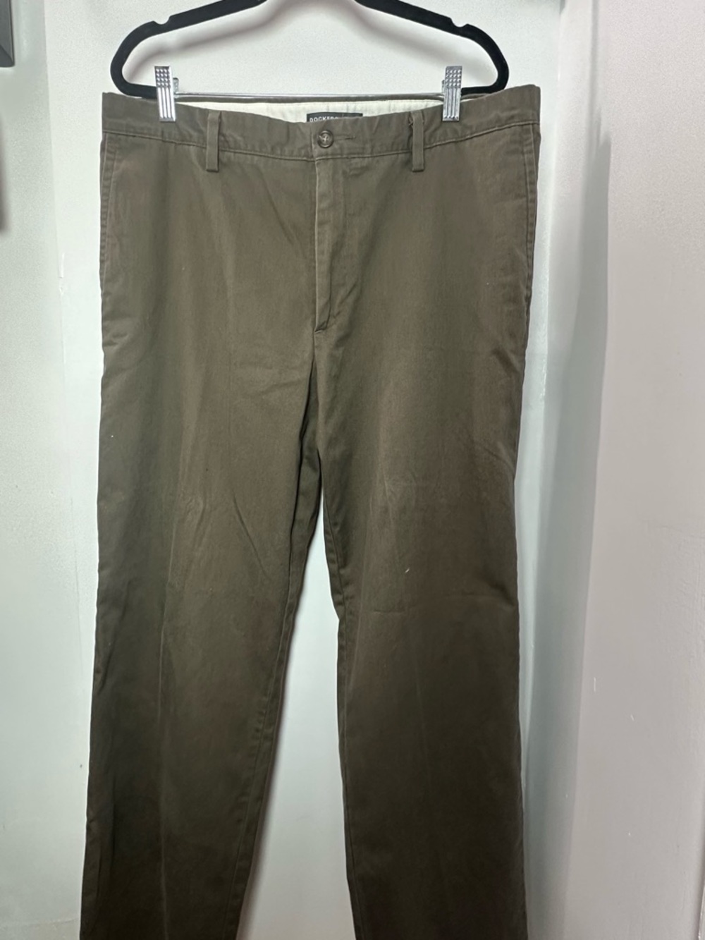 Dockers Olive Straight-Leg Chinos